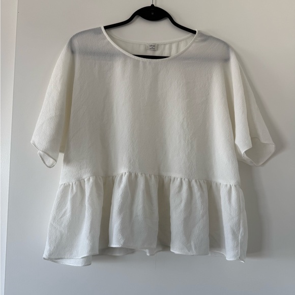 Wilfred Tops - Wilfred Aritzia Peplum Blouse